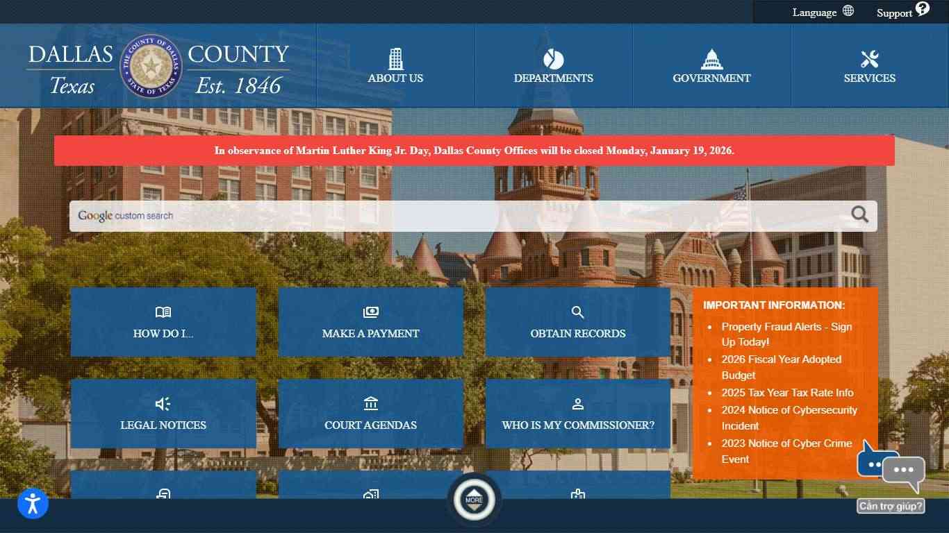 Dallas County | Home